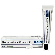 Hydrocortisone Topical Cream 2.5% Tube 30gm